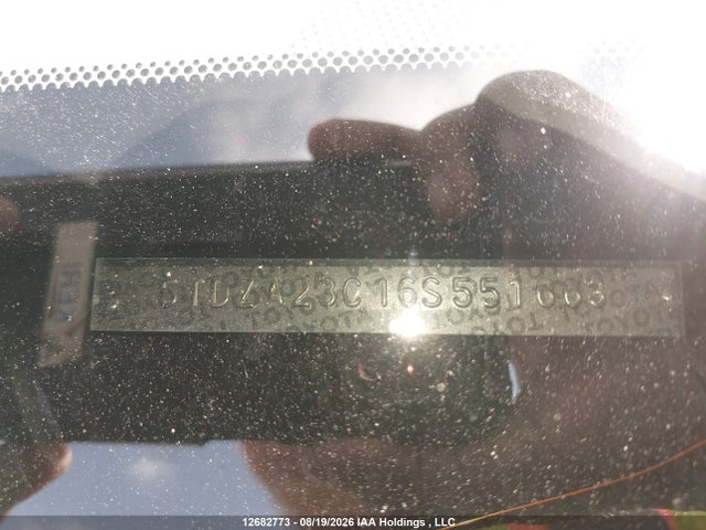 2006 Toyota Sienna Ce 7 Passenger/ce 8 Passenger/le 7 Passenger/le 8 Passenger მანქანა იყიდება აუქციონზე, vin: 5TDZA23C16S551663, აუქციონის ნომერი: 12682773