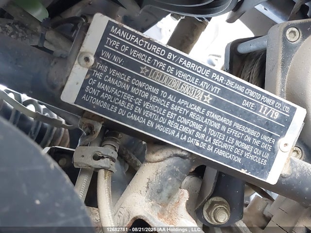 Cfmoto Cforce 2020 LCELDUZB0L6003124 Image 14