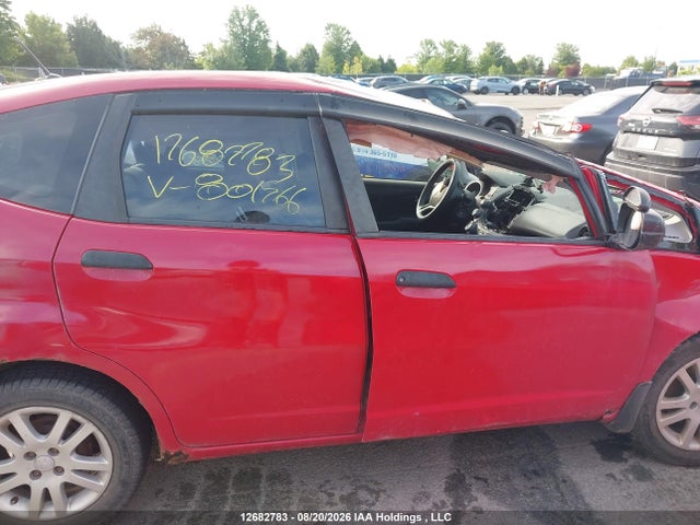 2009 Honda Fit Dx-a მანქანა იყიდება აუქციონზე, vin: JHMGE88309S801766, აუქციონის ნომერი: 12682783
