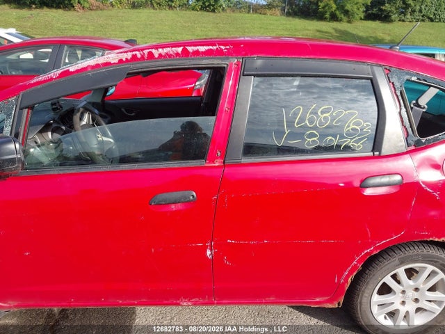 2009 Honda Fit Dx-a მანქანა იყიდება აუქციონზე, vin: JHMGE88309S801766, აუქციონის ნომერი: 12682783