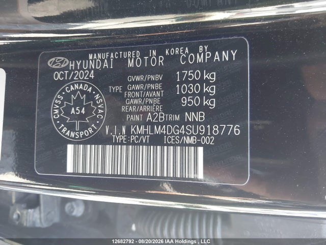 Hyundai Elantra Preferred With Tech Package 2025 KMHLM4DG4SU918776 Image 9
