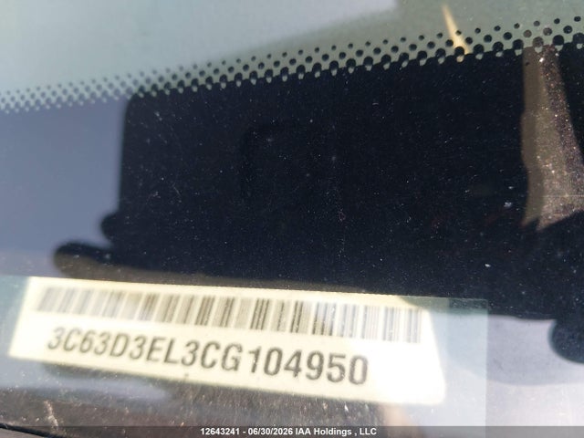 12643241 :رقم المزاد ، 3C63D3EL3CG104950 vin ، 2012 Ram 3500 Laramie مزاد بيع