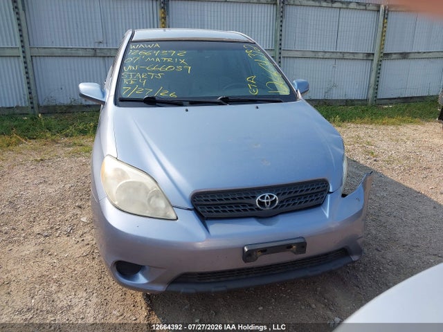 2007 Toyota Matrix Xr მანქანა იყიდება აუქციონზე, vin: 2T1KR32E07C666039, აუქციონის ნომერი: 12664392