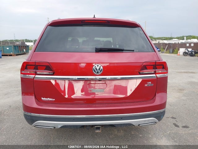 12667031 :رقم المزاد ، 1V2MR2CA7JC511565 vin ، 2018 Volkswagen Atlas 3.6 Fsi Highline مزاد بيع