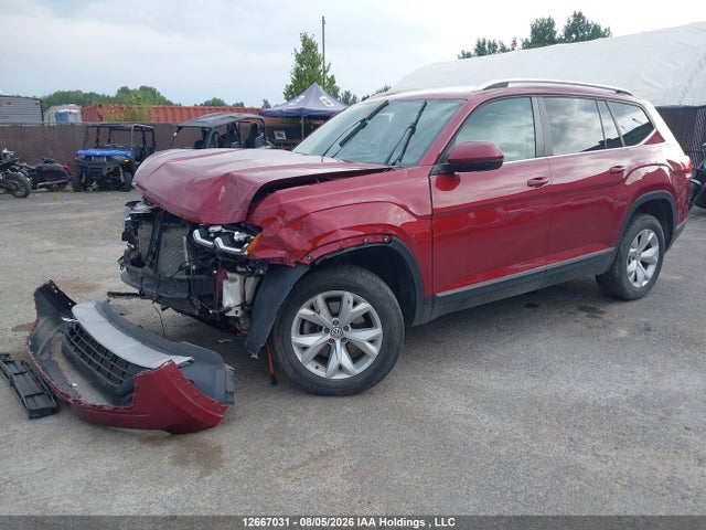 12667031 :رقم المزاد ، 1V2MR2CA7JC511565 vin ، 2018 Volkswagen Atlas 3.6 Fsi Highline مزاد بيع