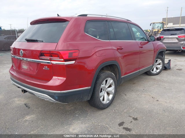 12667031 :رقم المزاد ، 1V2MR2CA7JC511565 vin ، 2018 Volkswagen Atlas 3.6 Fsi Highline مزاد بيع