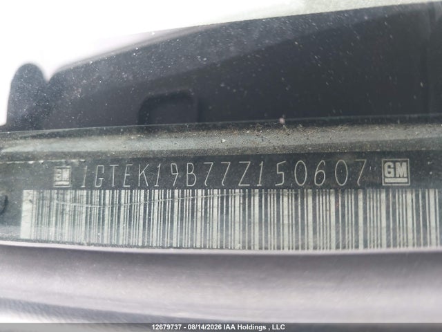 Продажа на аукционе авто 2007 Gmc Sierra 1500 Sl/sle/slt, vin: 1GTEK19B77Z150607, номер лота: 12679737