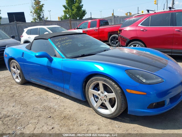 12682840 :رقم المزاد ، 1G1YY34UX55123897 vin ، 2005 Chevrolet Corvette مزاد بيع