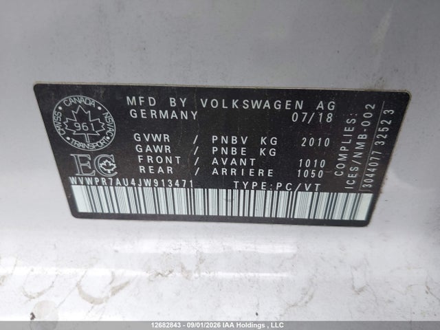 Volkswagen E-golf Sel Premium 2018 WVWPR7AU4JW913471 Image 9