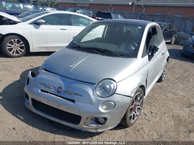 2012 Fiat 500 Sport მანქანა იყიდება აუქციონზე, vin: 3C3CFFBR6CT291576, აუქციონის ნომერი: 12682848