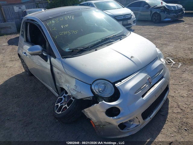 2012 Fiat 500 Sport მანქანა იყიდება აუქციონზე, vin: 3C3CFFBR6CT291576, აუქციონის ნომერი: 12682848