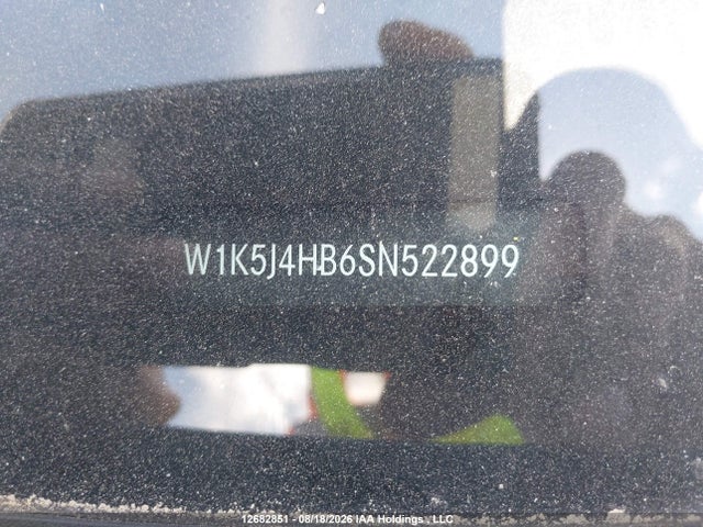 Aukcja sprzedaży 2025 Mercedes-benz Cla 250 4matic, vin: W1K5J4HB6SN522899, numer aukcji: 12682851