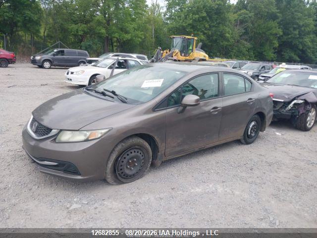 Продажа на аукционе авто 2013 Honda Civic Lx, vin: 2HGFB2E40DH014690, номер лота: 12682855