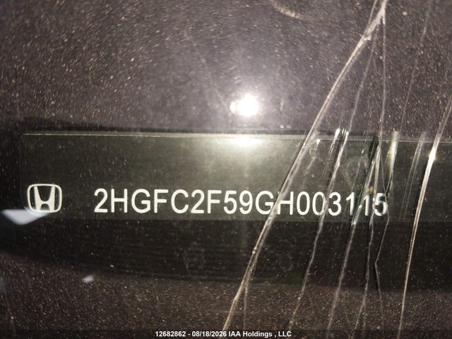 Honda Civic Lx 2016 2HGFC2F59GH003115 Image 20