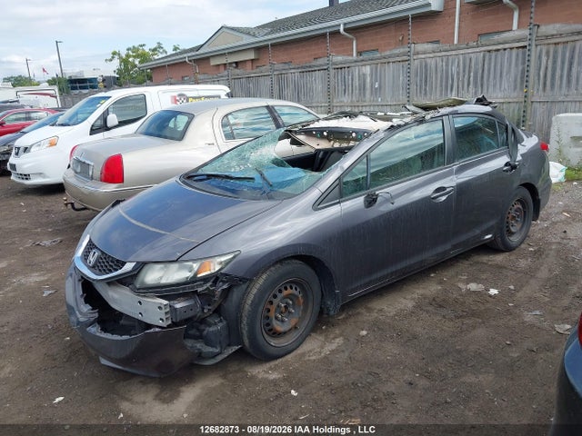 Honda Civic Lx 2015 2HGFB2F42FH017074 Image 2