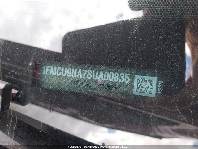 12682878 :رقم المزاد ، 1FMCU9NA7SUA00835 vin ، 2025 Ford Escape مزاد بيع