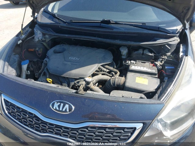 12682887 :رقم المزاد ، KNADN4A31E6330332 vin ، 2014 Kia Rio Ex مزاد بيع