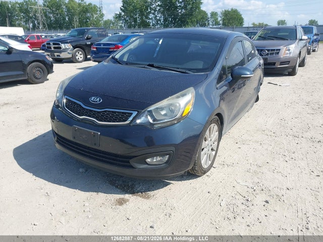 KIA RIO EX 2014 KNADN4A31E6330332 Image 2