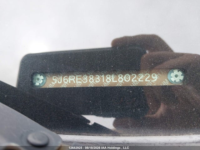 2008 Honda Cr-v Lx მანქანა იყიდება აუქციონზე, vin: 5J6RE38318L802229, აუქციონის ნომერი: 12682925