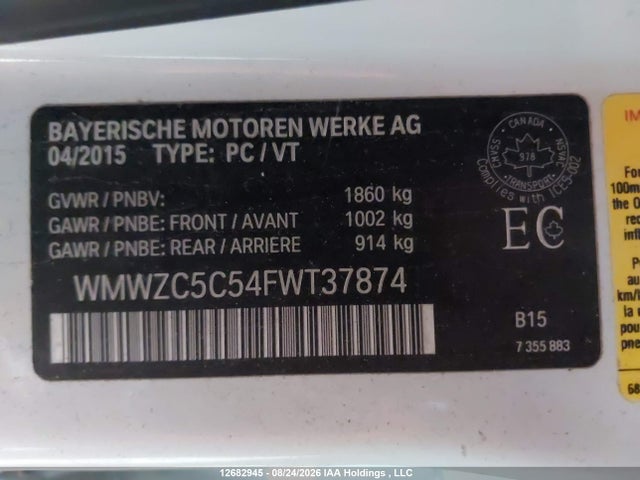 Mini Country Man 2015 WMWZC5C54FWT37874 Image 18
