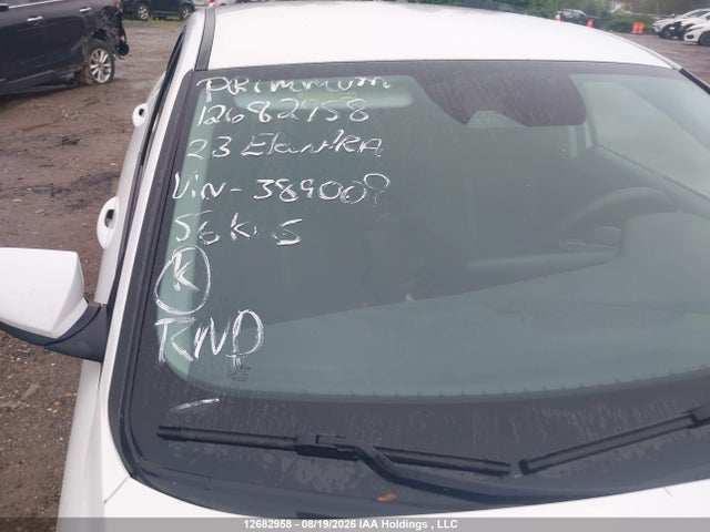 12682958 :رقم المزاد ، KMHLM4AG5PU389009 vin ، 2023 Hyundai Elantra Essential Ivt With Hyundai Smartsense Package مزاد بيع