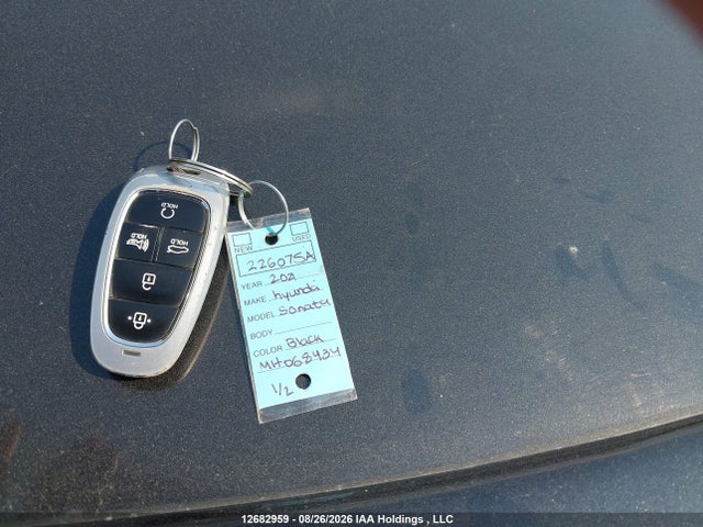 12682959 :رقم المزاد ، 5NPEJ4J24MH068434 vin ، 2021 Hyundai Sonata Sel Plus مزاد بيع