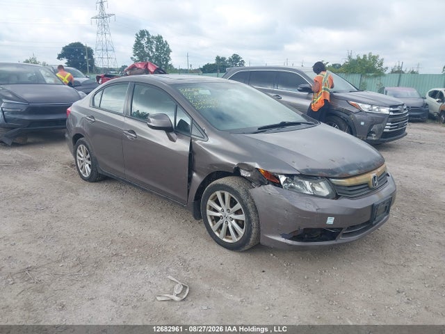 2012 Honda Civic მანქანა იყიდება აუქციონზე, vin: 2HGFB2F51CH005549, აუქციონის ნომერი: 12682961