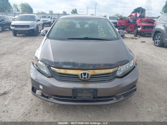 2012 Honda Civic მანქანა იყიდება აუქციონზე, vin: 2HGFB2F51CH005549, აუქციონის ნომერი: 12682961