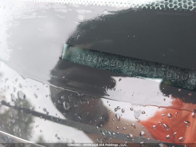 12682963 :رقم المزاد ، 5TDZK29C88S115660 vin ، 2008 Toyota Sienna مزاد بيع