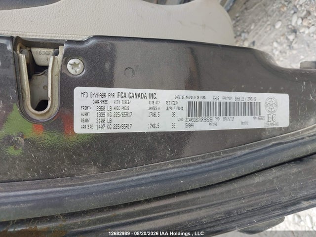 Dodge Grand Caravan Se/sxt 2016 2C4RDGBG7GR383238 Image 18