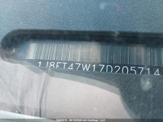 12683019 :رقم المزاد ، 1J8FT47W17D205714 vin ، 2007 Jeep Compass Sport/north مزاد بيع
