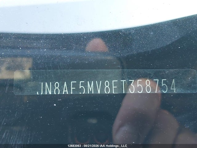 JN8AF5MV8ET358754 Nissan Juke S/sv/sl/nismo