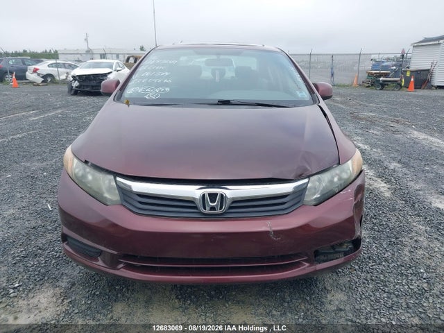 Продаж на аукціоні авто 2012 Honda Civic Ex, vin: 2HGFB2F5XCH061389, номер лоту: 12683069