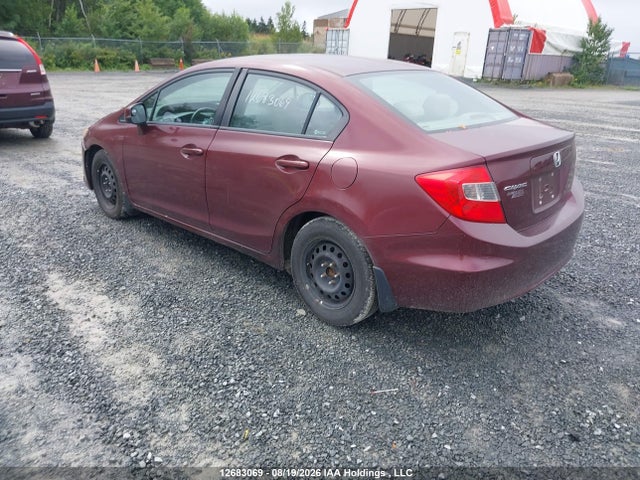 Продаж на аукціоні авто 2012 Honda Civic Ex, vin: 2HGFB2F5XCH061389, номер лоту: 12683069