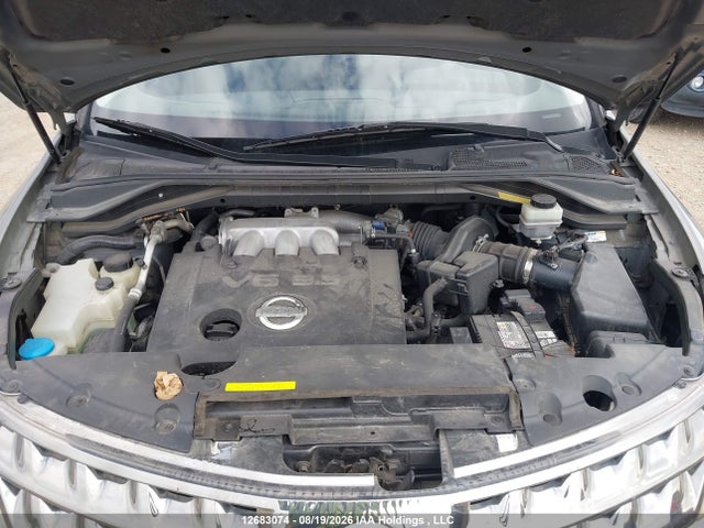 2007 Nissan Murano Sl მანქანა იყიდება აუქციონზე, vin: JN8AZ08W77W655075, აუქციონის ნომერი: 12683074