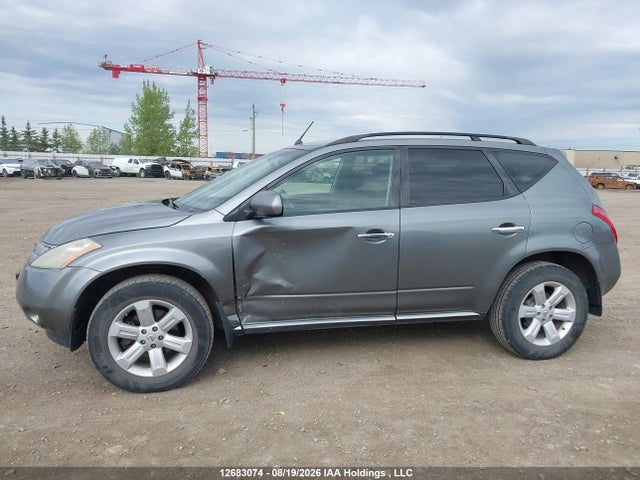 2007 Nissan Murano Sl მანქანა იყიდება აუქციონზე, vin: JN8AZ08W77W655075, აუქციონის ნომერი: 12683074