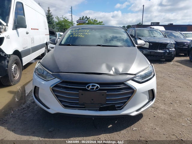 12683099 :رقم المزاد ، KMHD84LF0JU678996 vin ، 2018 Hyundai Elantra Limited مزاد بيع