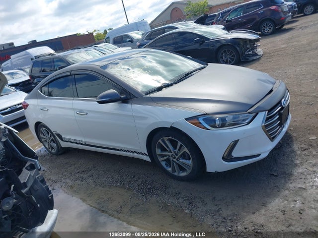 12683099 :رقم المزاد ، KMHD84LF0JU678996 vin ، 2018 Hyundai Elantra Limited مزاد بيع