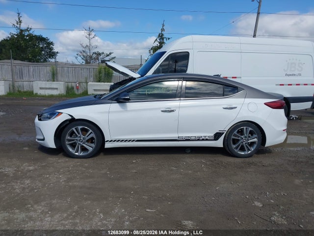 12683099 :رقم المزاد ، KMHD84LF0JU678996 vin ، 2018 Hyundai Elantra Limited مزاد بيع