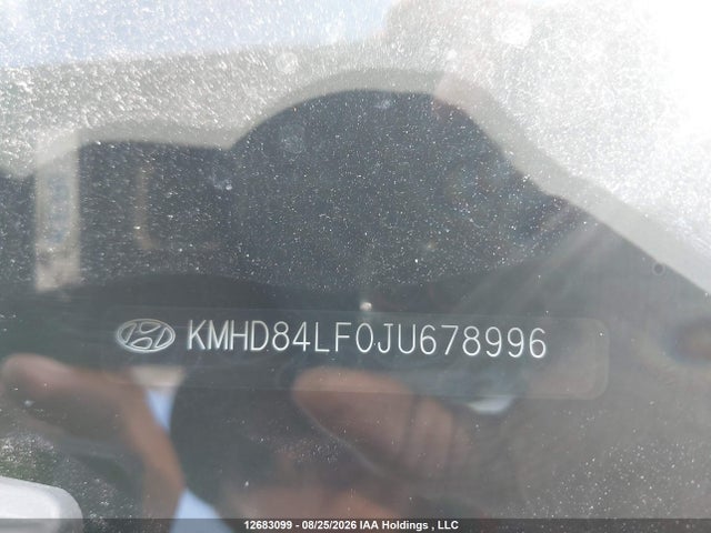 12683099 :رقم المزاد ، KMHD84LF0JU678996 vin ، 2018 Hyundai Elantra Limited مزاد بيع