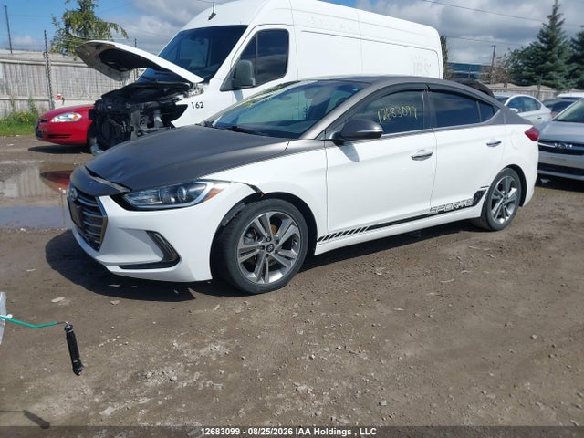 12683099 :رقم المزاد ، KMHD84LF0JU678996 vin ، 2018 Hyundai Elantra Limited مزاد بيع