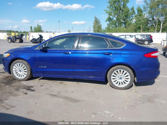 12683105 :رقم المزاد ، 3FA6P0LU6DR239679 vin ، 2013 Ford Fusion Hybrid Se مزاد بيع