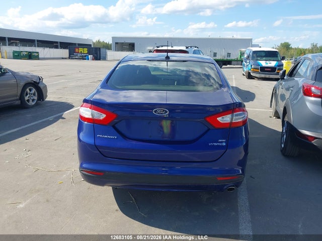 12683105 :رقم المزاد ، 3FA6P0LU6DR239679 vin ، 2013 Ford Fusion Hybrid Se مزاد بيع