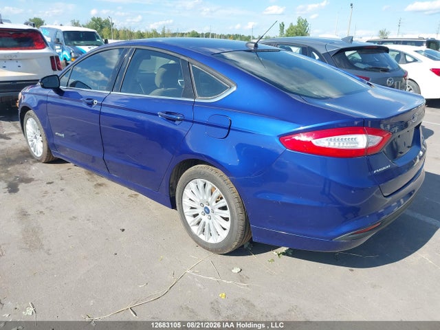 12683105 :رقم المزاد ، 3FA6P0LU6DR239679 vin ، 2013 Ford Fusion Hybrid Se مزاد بيع
