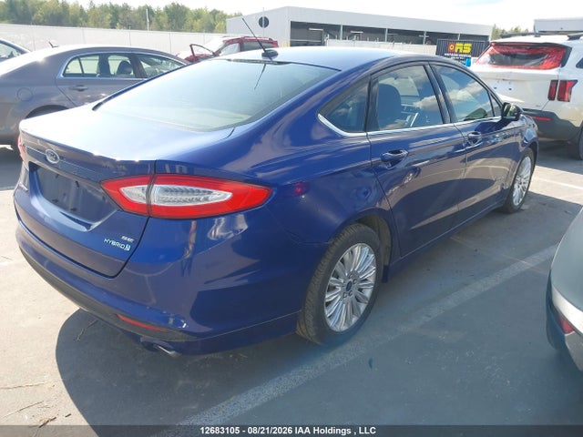 12683105 :رقم المزاد ، 3FA6P0LU6DR239679 vin ، 2013 Ford Fusion Hybrid Se مزاد بيع