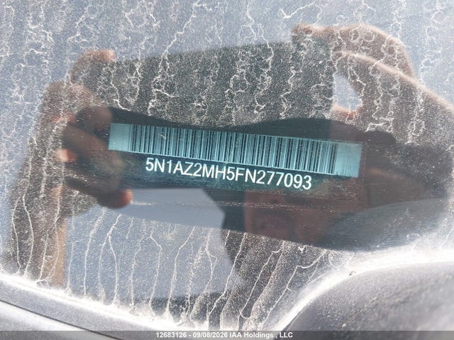 5N1AZ2MH5FN277093 Nissan Murano S/sl/sv/platinum