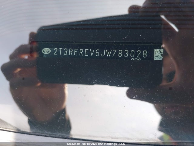 2T3RFREV6JW783028 Toyota Rav4 Xle