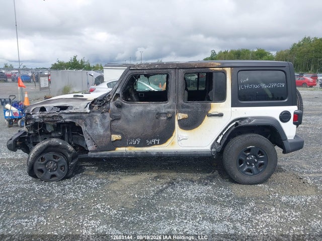 2024 Jeep Wrangler Sport მანქანა იყიდება აუქციონზე, vin: 1C4PJXDG9RW274528, აუქციონის ნომერი: 12683144