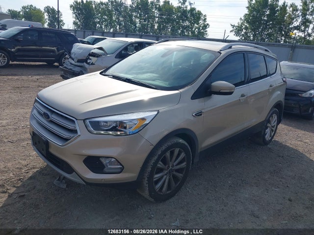 12683156 :رقم المزاد ، 1FMCU9J92JUA76716 vin ، 2018 Ford Escape Titanium مزاد بيع
