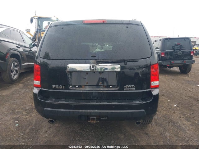 2011 Honda Pilot Touring მანქანა იყიდება აუქციონზე, vin: 5FNYF4H95BB504155, აუქციონის ნომერი: 12683162